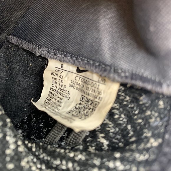 Nike Air Zoom Infinity Tour Flyknit Golf Shoes Cleats CT0540-001 Mens Size 8 - Picture 11 of 11